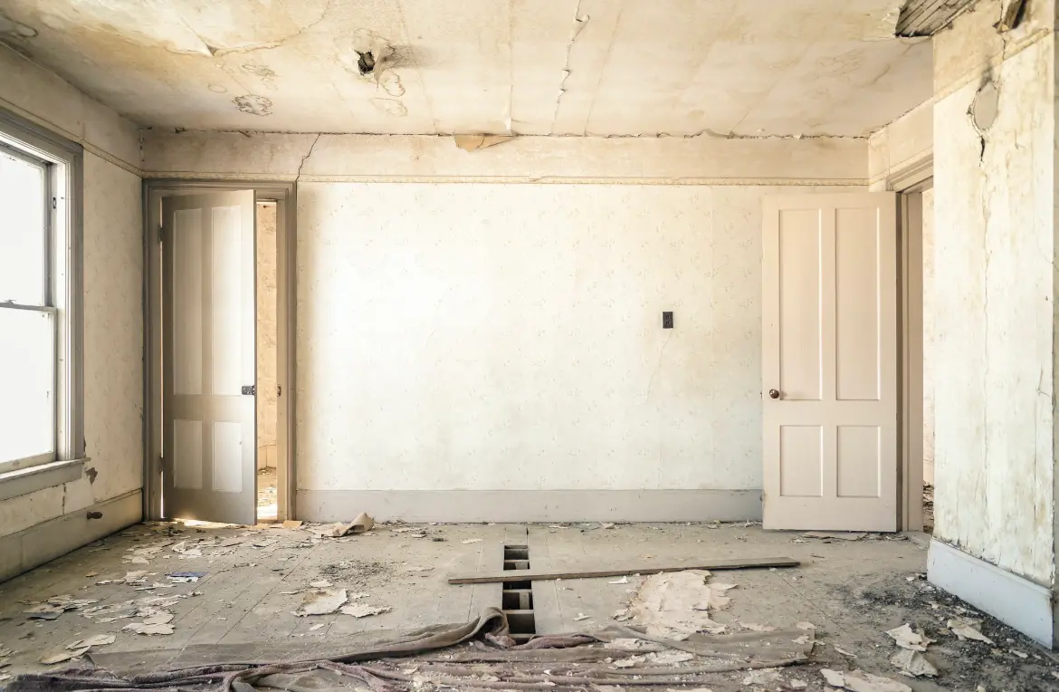 Waste disposal crew managing a cleanout project in Connellsville